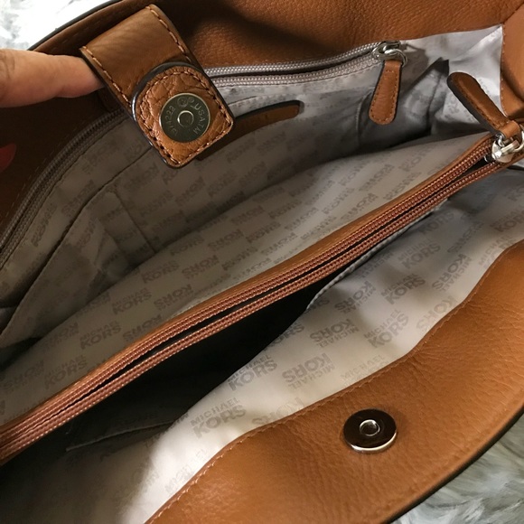 Michael Kors Hamilton Leather Satchel - Picture 8 of 8